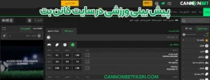 پیش بینی ورزشی در سایت کانن بت پیش بینی ورزشی در سایت کانن بت